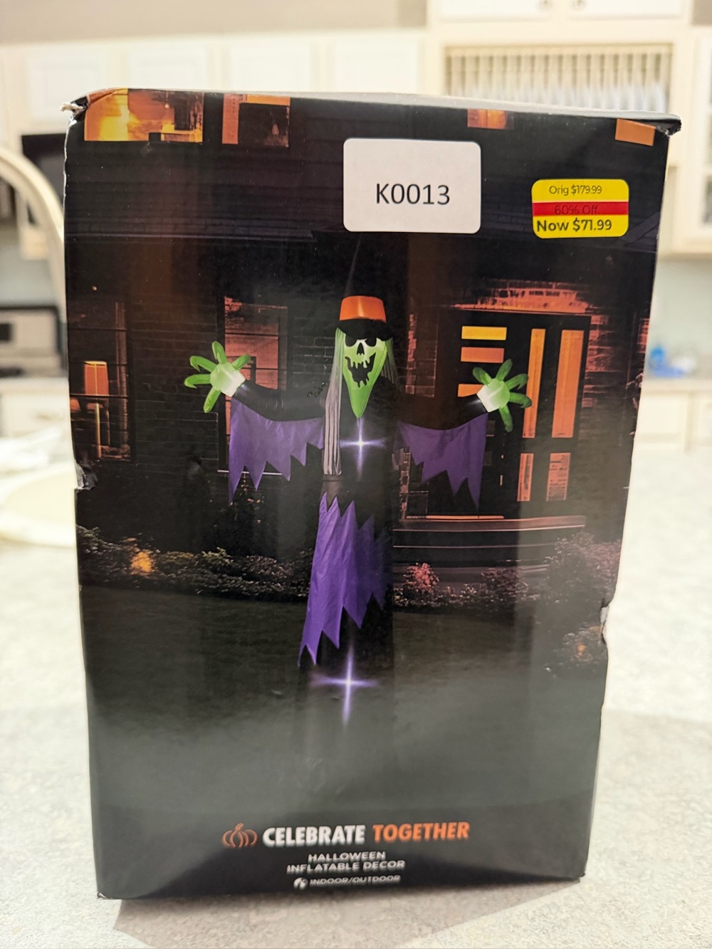 NEW 10 Foot Halloween Witch Inflatable Décor by Celebrate Together